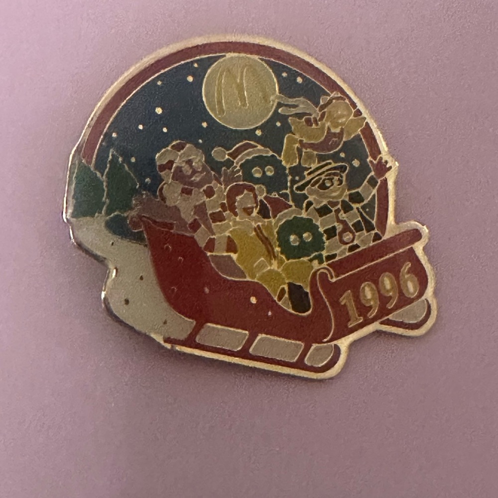 Vintage 1996 McDonald’s brooch